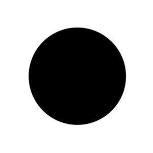Black Dot Circle Logo - ZeroDot: Black Dot Of Shame