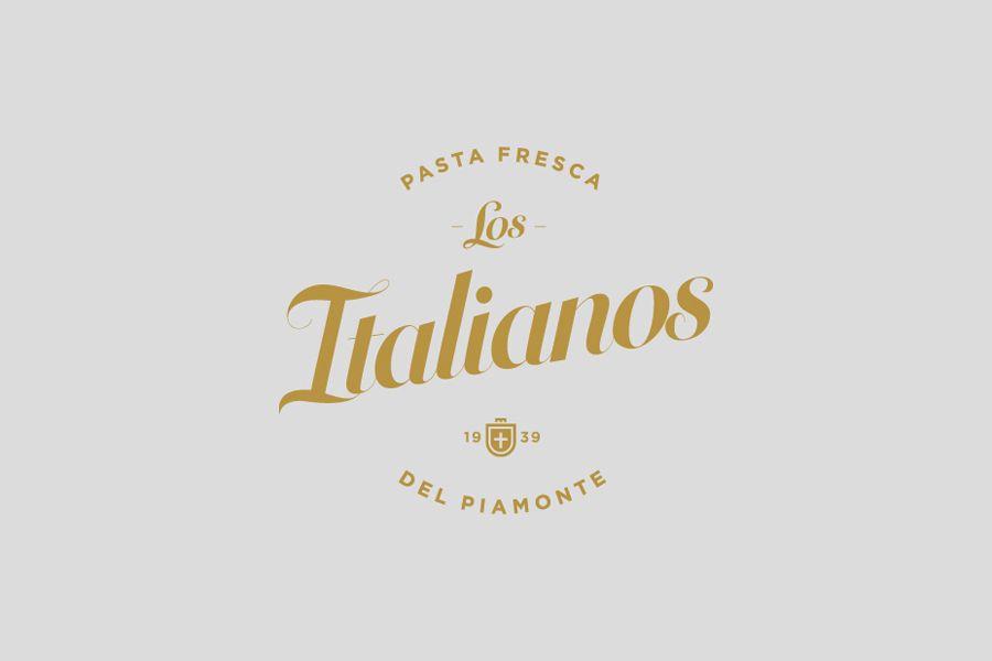 Traditional Logo - New Brand Identity for Los Italianos by Huaman - BP&O