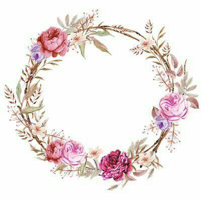 Floral Border Logo - Pin by Farnaz on Background | Floral, Art, Frame