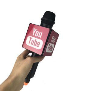 Big Square Logo - Customized LOGO TV Microphone Interview BIG Square Cube Mic DIY ...