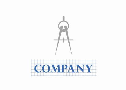 Architecture Compass Logo - drafting logo designs drafting compass logo design