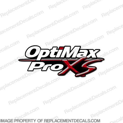 Mercury Pro XS Logo - Mercury Optimax ProXS Decal