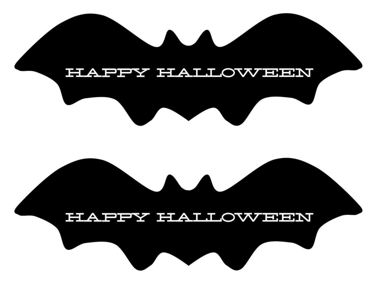 Halloween Black and White Logo - Printable (and Free!) Halloween Templates