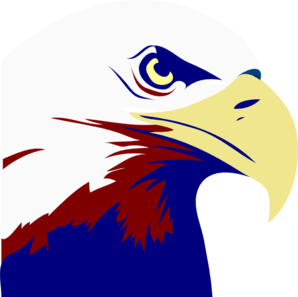 Red and White Eagle Logo - Eagle Red White Blue Clip Art clip art online
