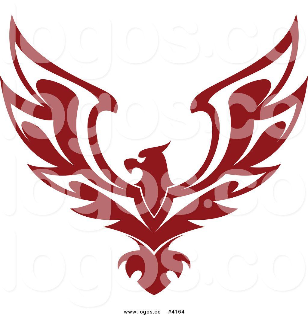 Red and White Eagle Logo - Black and White Eagle Logo Clipart - Clip Art Bay