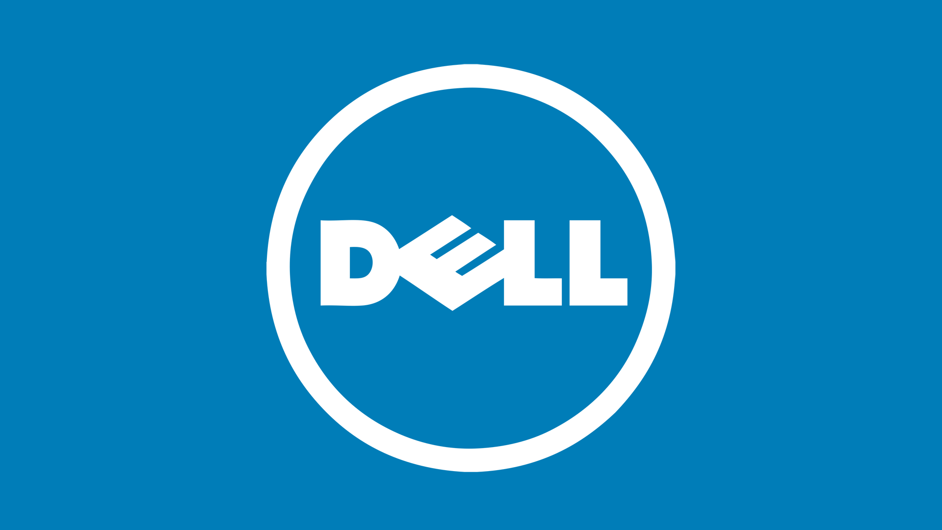 White Dell Logo - Dell logo