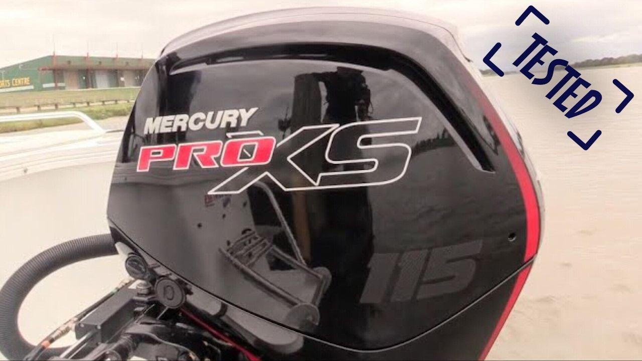 Mercury Pro XS Logo - Review: Mercury ProXS 115HP 4 stroke