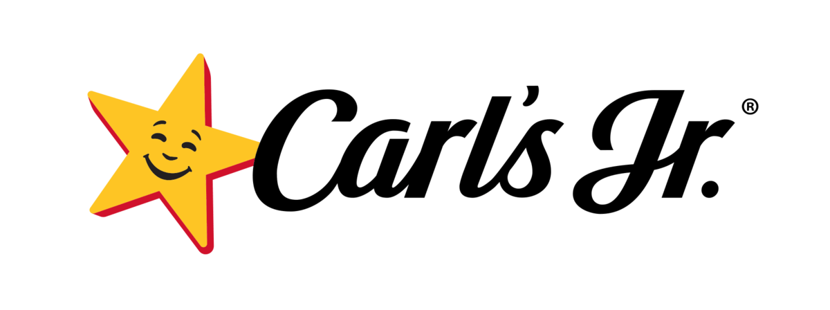 Black and White Chain Restaurant Logo - Carl's Jr.