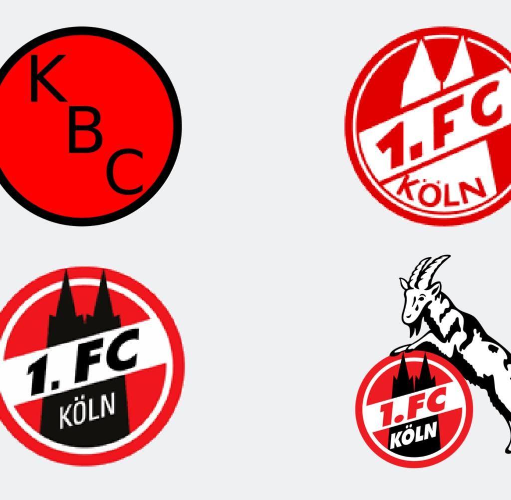 1 Fc Koln Logo - Fußball : So änderten sich die Wappen der Bundesliga-Klubs - Bilder ...