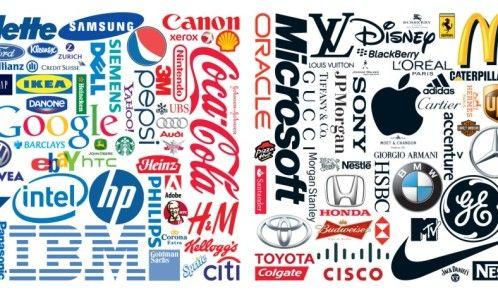 Most Popular Brand Logo - 8 Best Images of Top Brand Logos - Top 100 Brand Logos, Top 10 Most ...