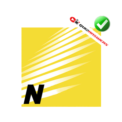 Black and Yellow Circle Logo - Big yellow n Logos