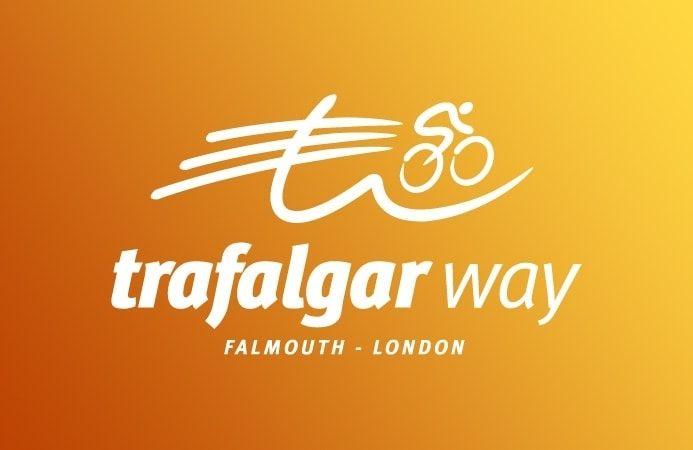 Yellow Way Logo - Ride the Trafalgar Way (Salisbury, Logo Design) / Evolve