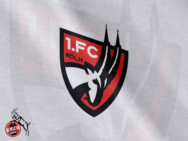 1 Fc Koln Logo - 1.FC Köln Crest Concept by Mark Crosby | Dribbble | Dribbble