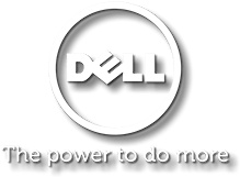 White Dell Logo - Partners