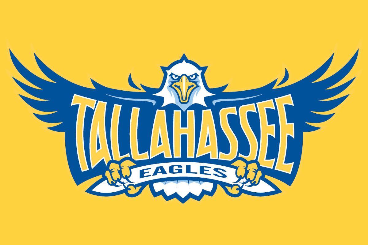 Yellow and Blue Eagles Logo - Eagle women hit the road for Pensacola State Classic