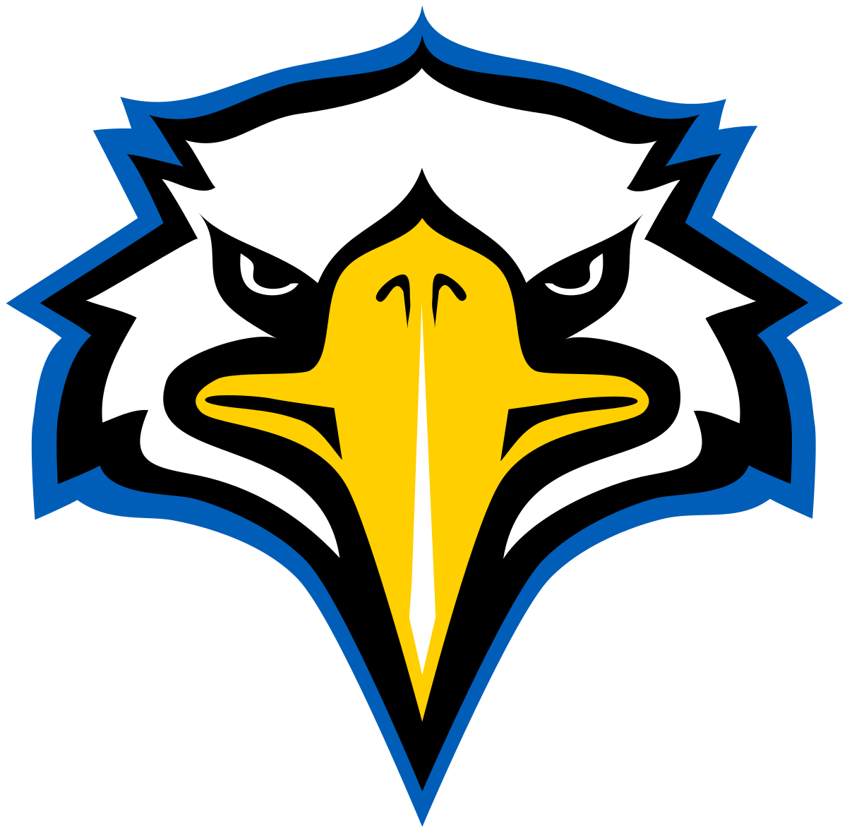 Yellow and Blue Eagles Logo - Morehead State Eagles