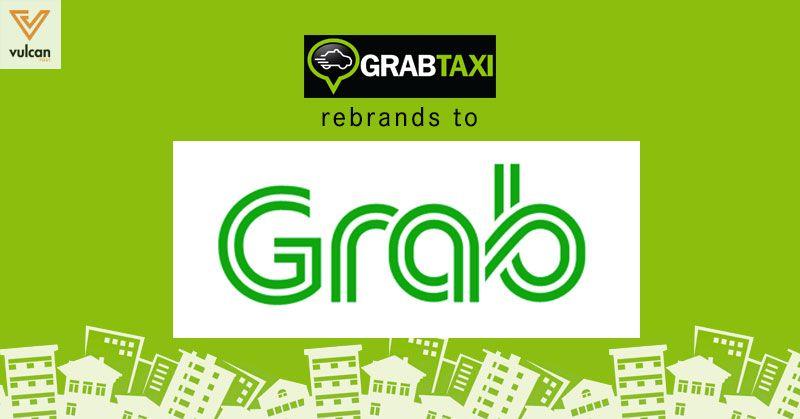 Grab Bike Logo - GrabTaxi And MyTeksi Rebrands, Now Known As Grab!
