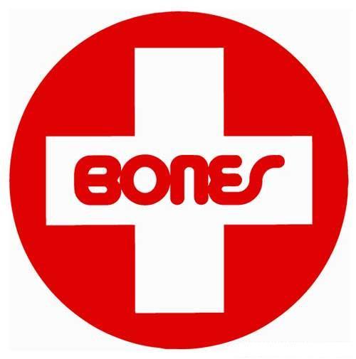 Bones Skate Logo - Bones Skateboards Logo | Die Cut Vinyl Sticker Decal | Blasted Rat