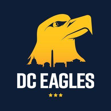 Yellow and Blue Eagles Logo - DC Eagles FC'arn Lady Eagles! Swooping into Racine to