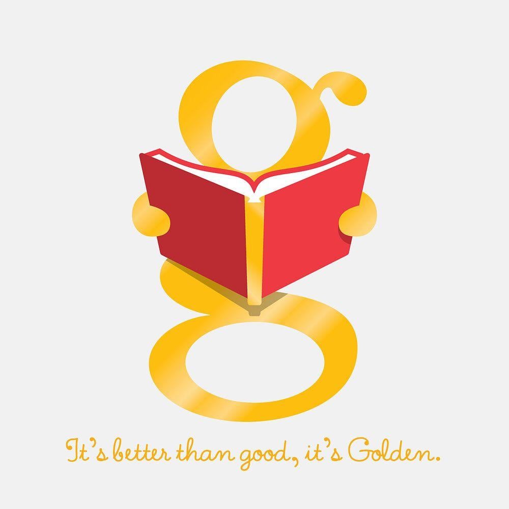 Golden Books Logo - Better than good. Golden Books. — Brand Robertson