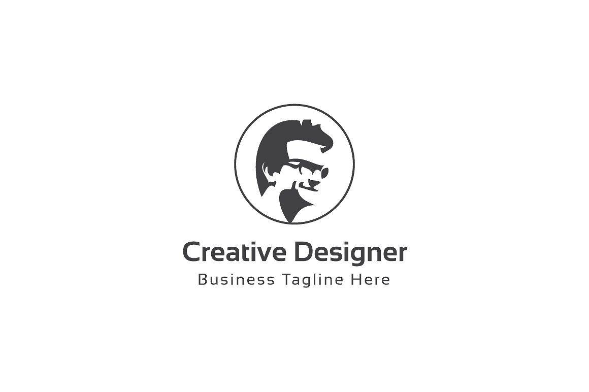 Designer Logo - Creative Designer Logo Template Logo Templates Creative Market