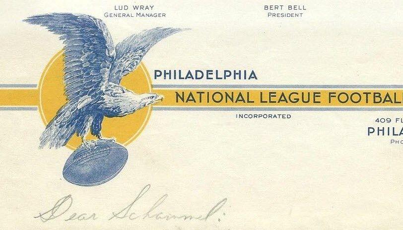 Yellow and Blue Eagles Logo - Supe's On Part II: Uni History of the Philadelphia Eagles | Uni Watch