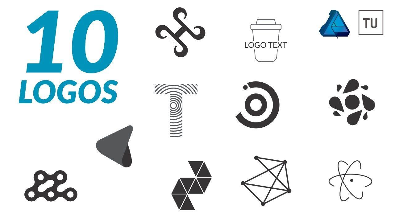 Designer Logo - 10 Logos Design In 4 Minutes Using Affinity Designer - YouTube