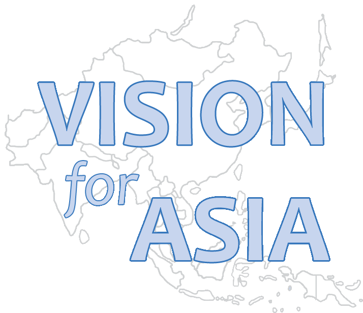 Blue Asia Logo - Vision for Asia