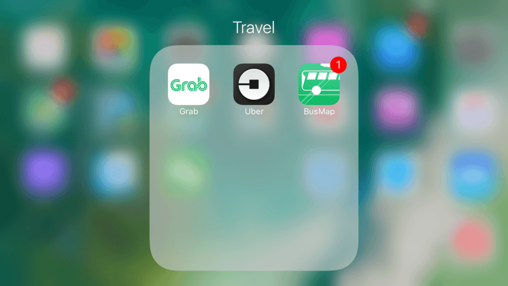 Grab App Logo - Gear for users of motorcycle taxis and ride share apps like Uber