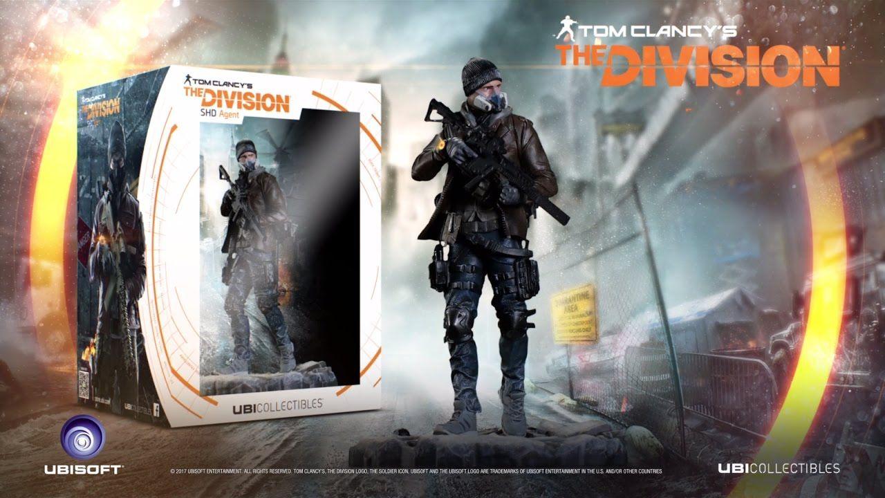 The Division Ubisoft Logo - Tom Clancy's The Division: SHD AGENT FIGURINE - YouTube