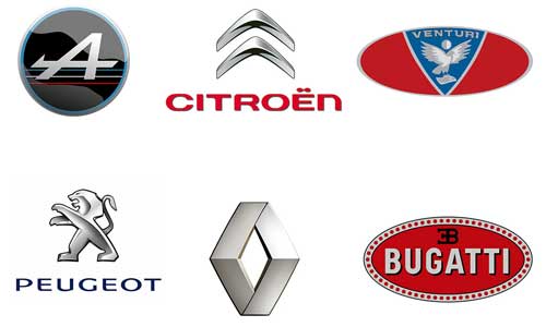 Common Car Logo - French Car Brands Names - List And Logos Of French Cars