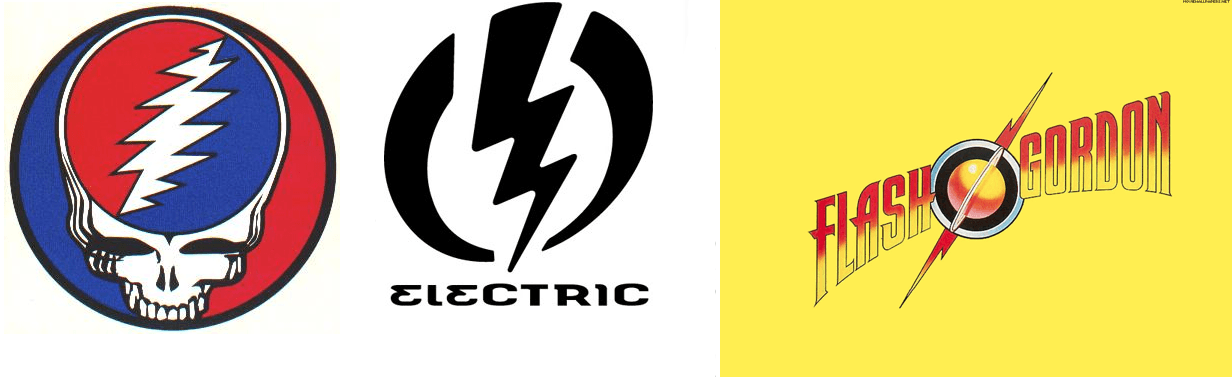 Circle with Lightning Bolt Car Logo - Lightning bolt car Logos