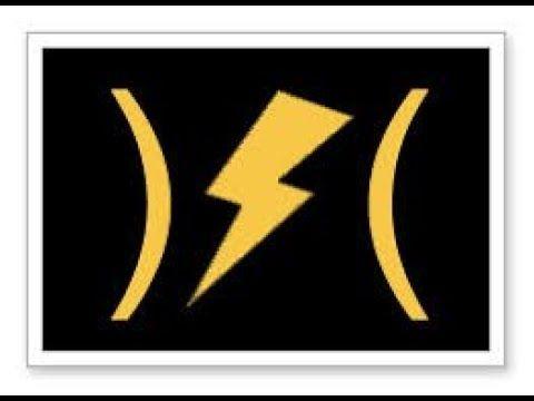 Lighting Bolt Car Logo - Dodge red lightening bolt dash warning light