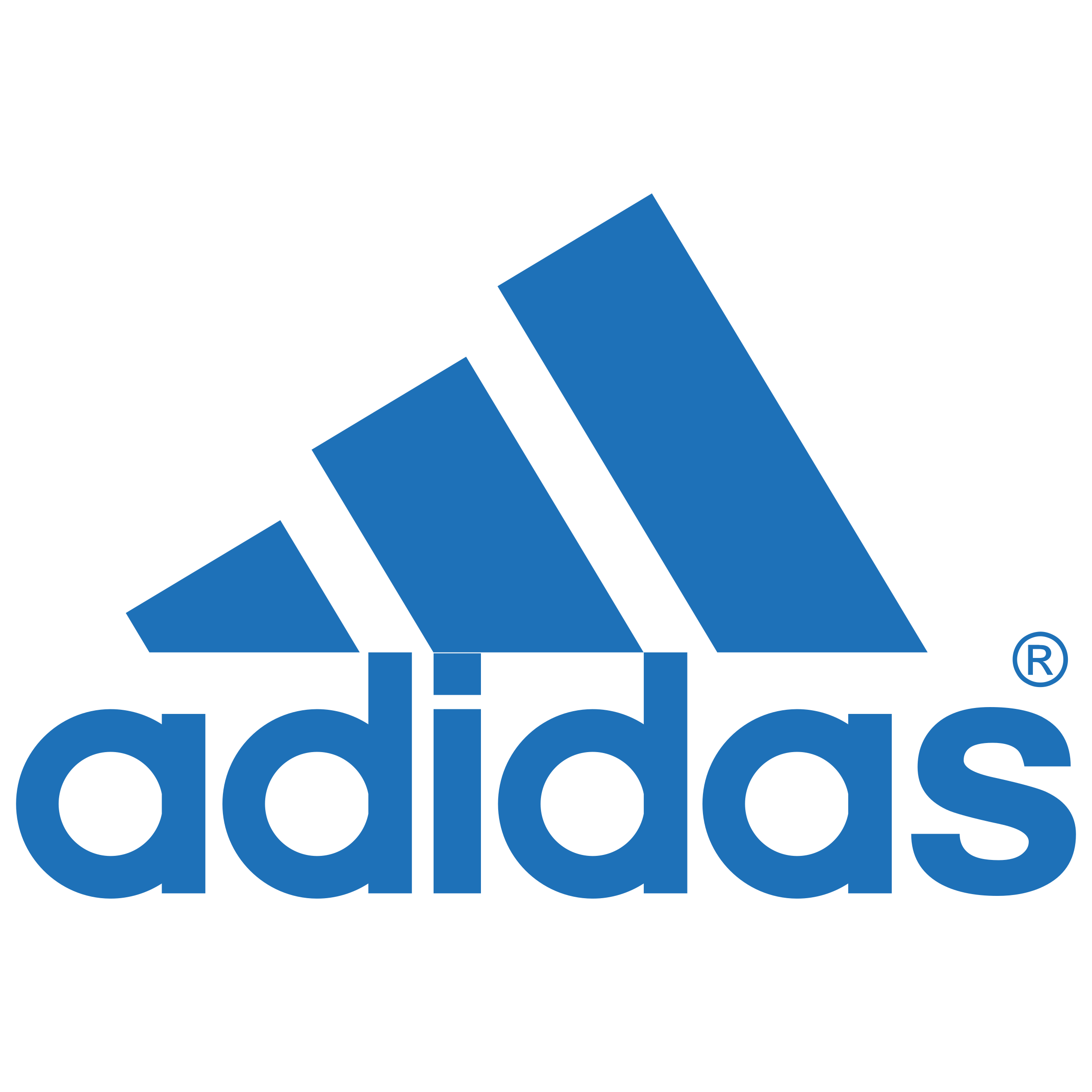 Blue and White Adidas Logo - Adidas Logo SVG Vector & PNG Transparent - Vector Logo Supply