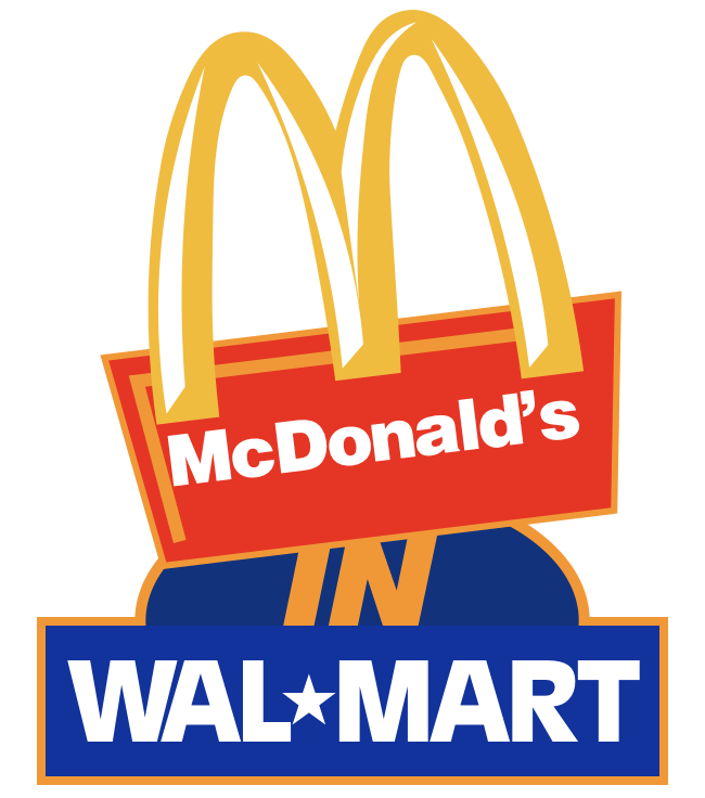 Wallmart Pictures of S Logo - McD's / Wal-Mart - 1992 Logo Remastered (FAN-MADE) by ...