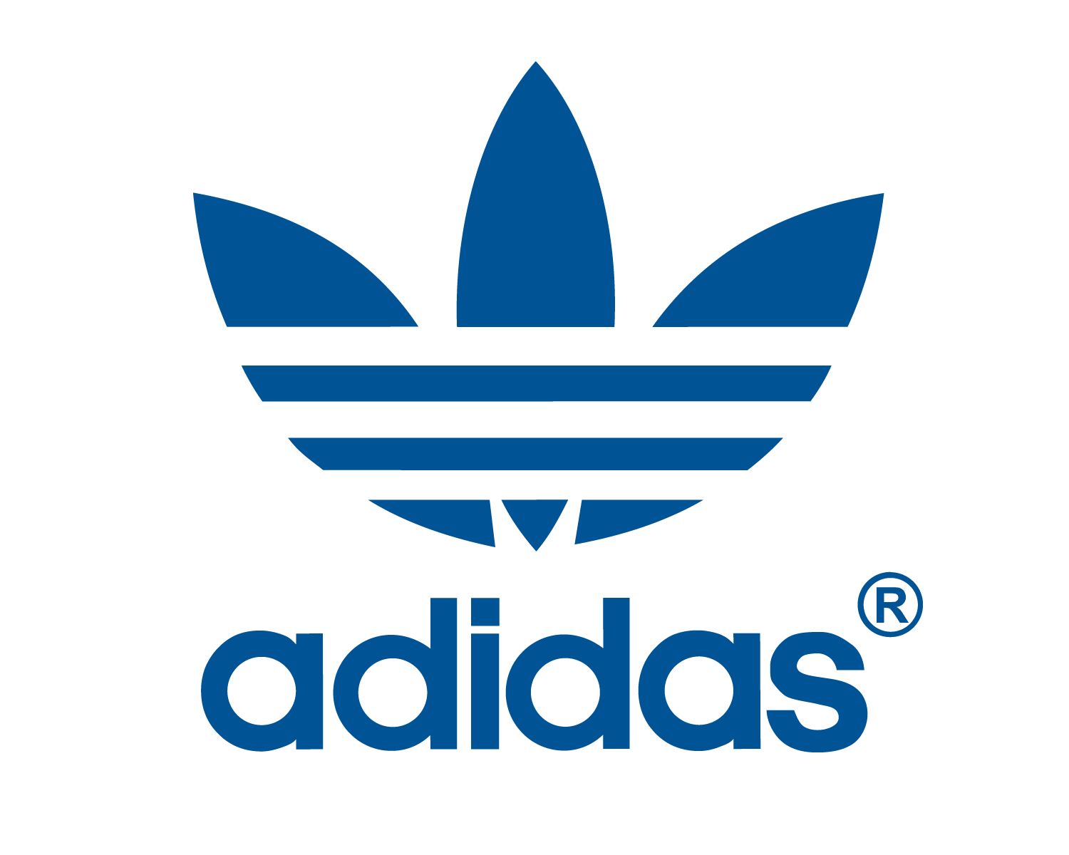 Blue and White Adidas Logo - Adidas Logo PNG Transparent Background - Famous Logos