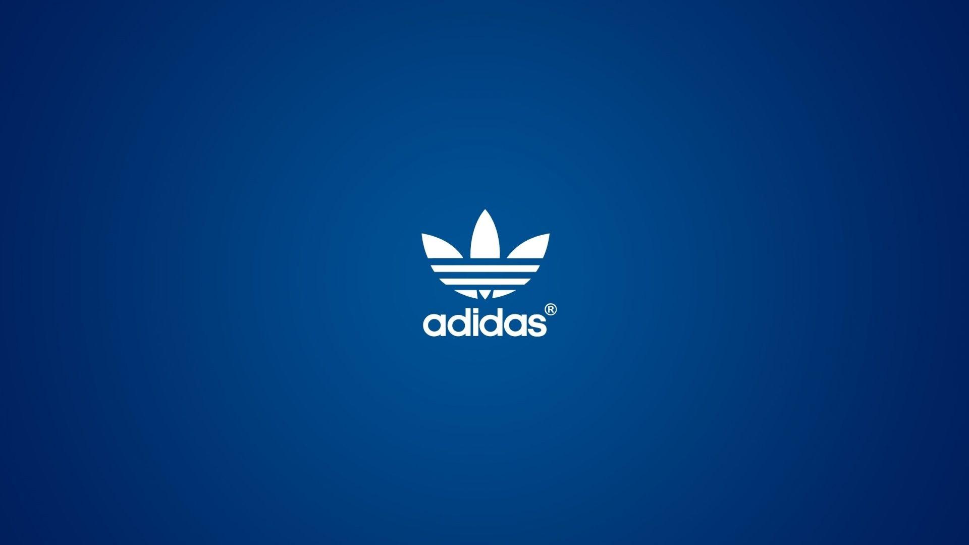 Blue and White Adidas Logo - Adidas x Logos