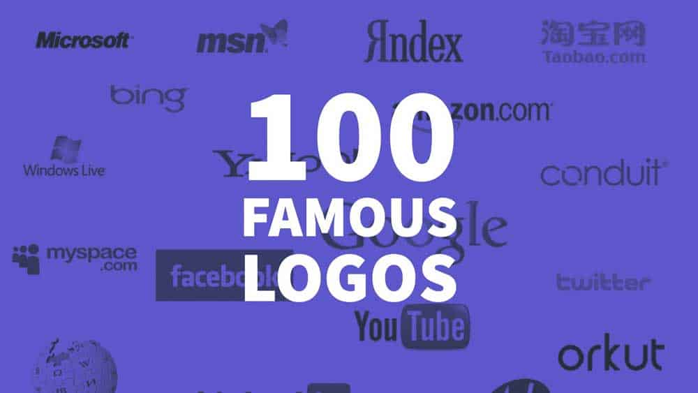 Famous Company Logo - 100 Most Famous Logos of All-Time - Company Logo Design