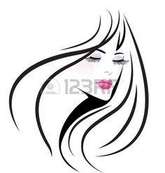 Woman Face Logo - Best woman pretty face logo image. Hair, beauty salon, Woman