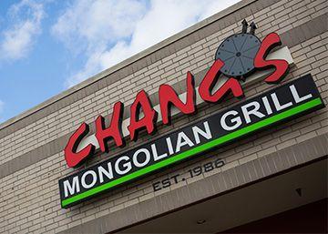 Mongolian Restaurant Logo - Salem. Chang's Mongolian Grill