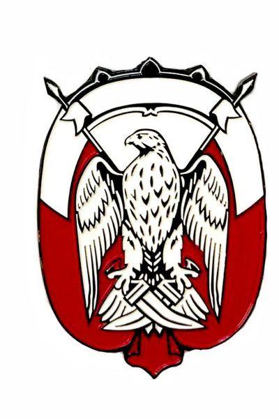 Red and White Eagle Logo - White Eagle Car Emblem Sticker | Souq - UAE