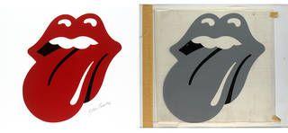 Hot Red Lips and Tongue Logo - V&A · The Rolling Stones tongue and lips logo