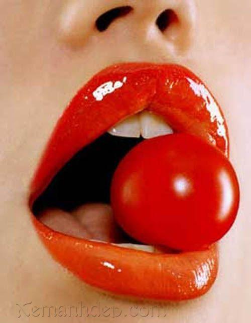 Hot Red Lips and Tongue Logo - Hot Red Lips | Red lip and fruit photo ~ Lips pictures-Lips picture ...