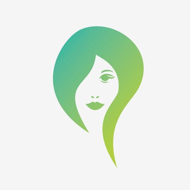 Woman Face Logo - Beautiful Woman Face Logo Design Template Abstract Design Concept ...
