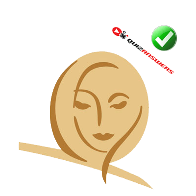 Woman Face Logo - Brown Lady Face Logo Logo Designs