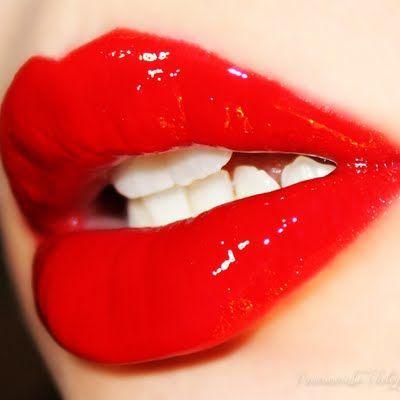 Hot Red Lips and Tongue Logo - Take a bite out of these delicious red glossy lips. Simply use a hot