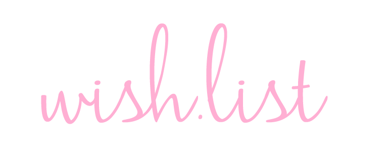 Wish List Logo - organic beauty products