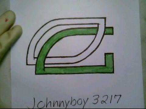 Easy Gaming Logo - How To Draw OpTic Gaming Logo Sign Emblem Easy Step By Step Tutorial ...