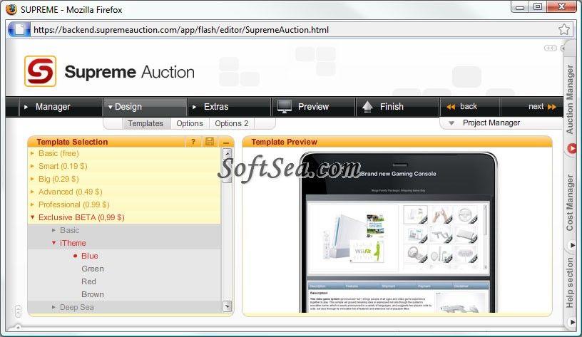 Supreme Auction Logo - Supreme Auction for eBay Screenshot