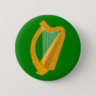 Harp Flag Logo - Irish Harp Accessories | Zazzle.ca